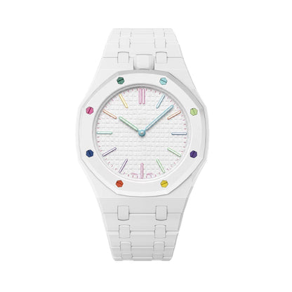 [Azure Tears]OAK POP EXCLUSIVE WHITE BIOCERAMIC STRAP