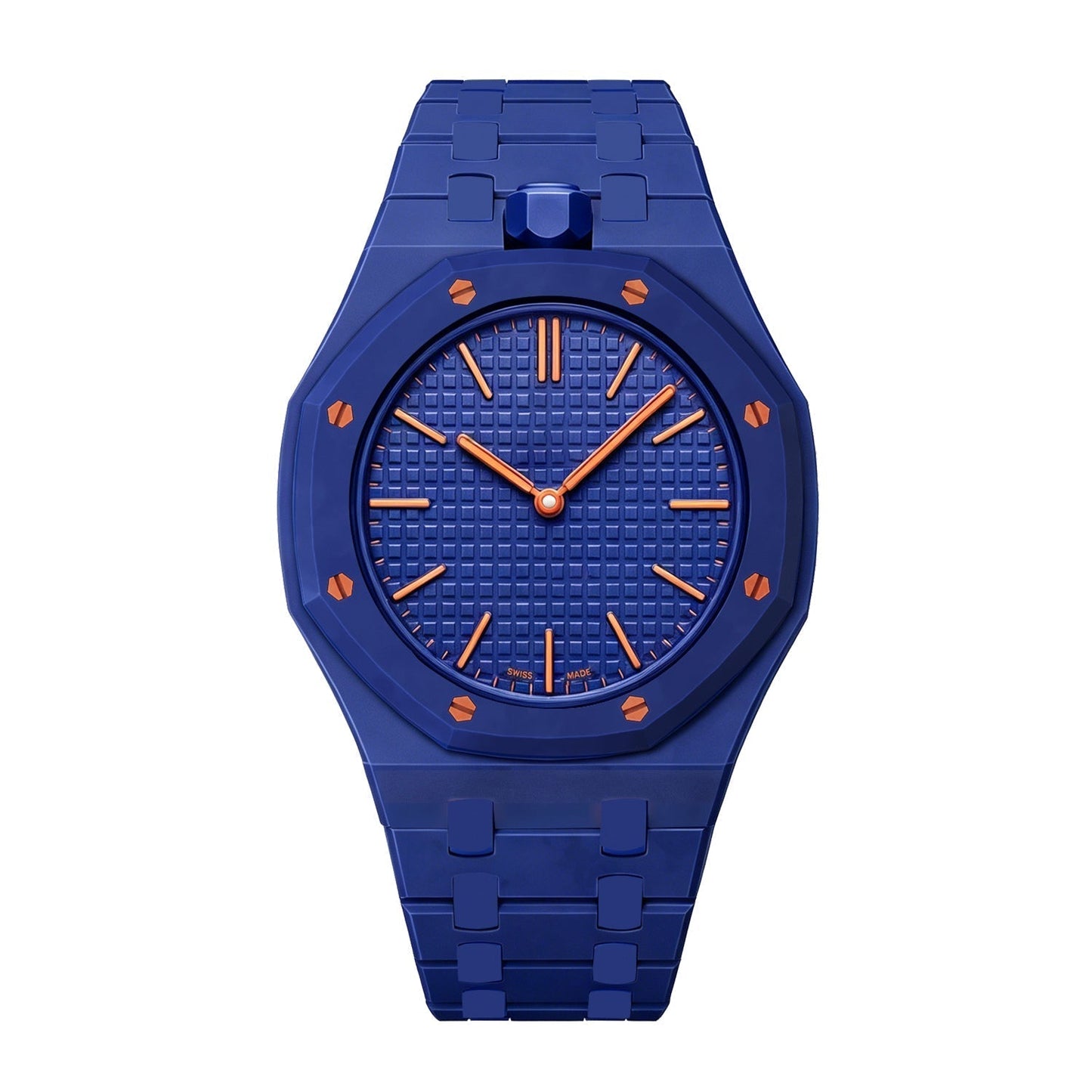 [Azure Tears]OAK POP EXCLUSIVE DARK BLUE BIOCERAMIC STRAP