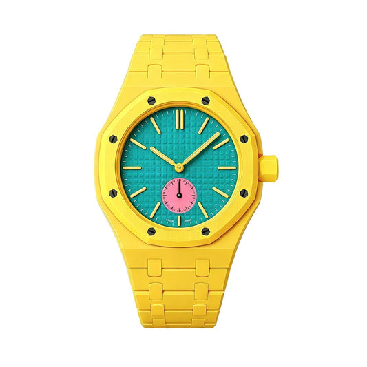 [Azure Tears]OAK POP EXCLUSIVE YELLOW BIOCERAMIC STRAP