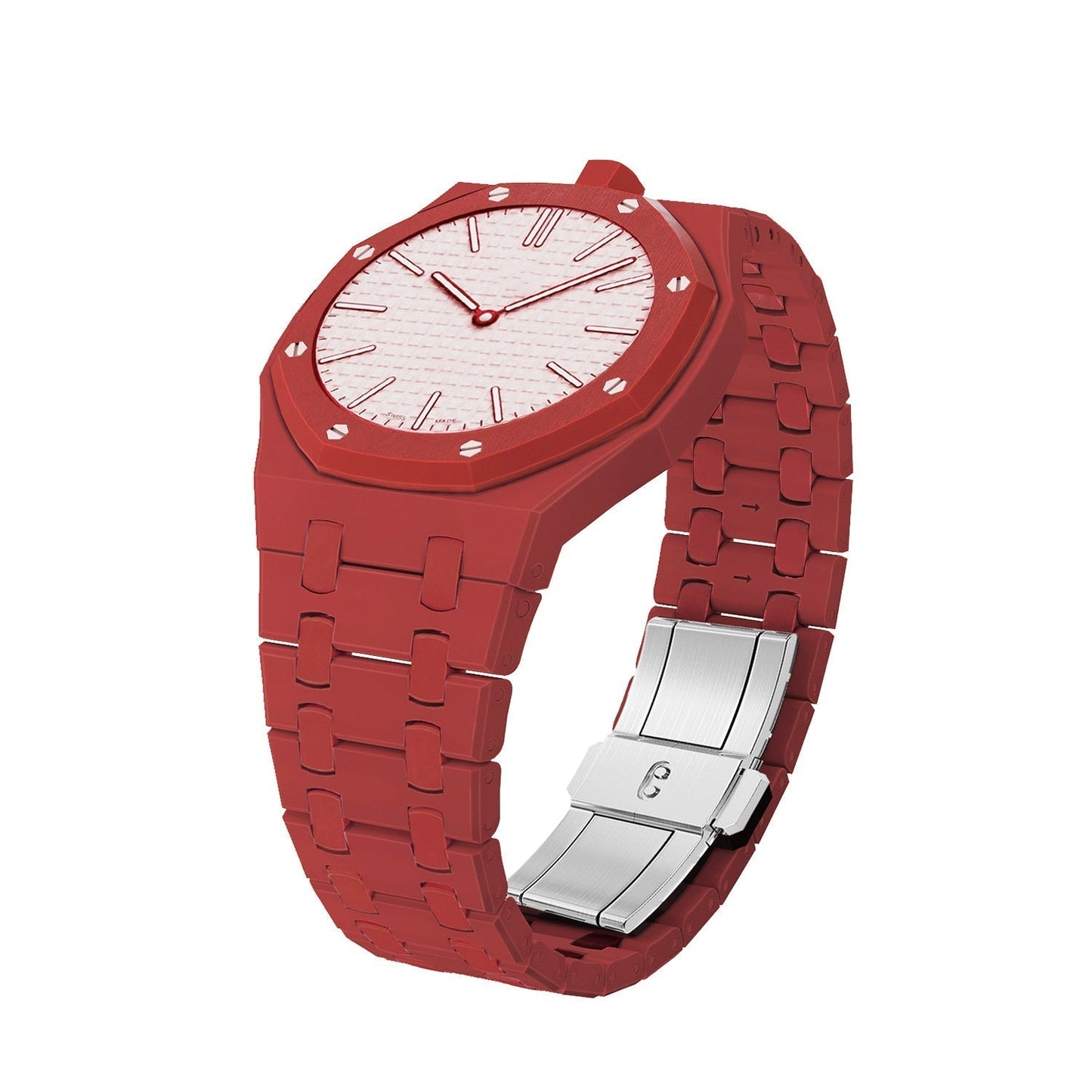 [Azure Tears]OAK POP EXCLUSIVE RED BIOCERAMIC STRAP