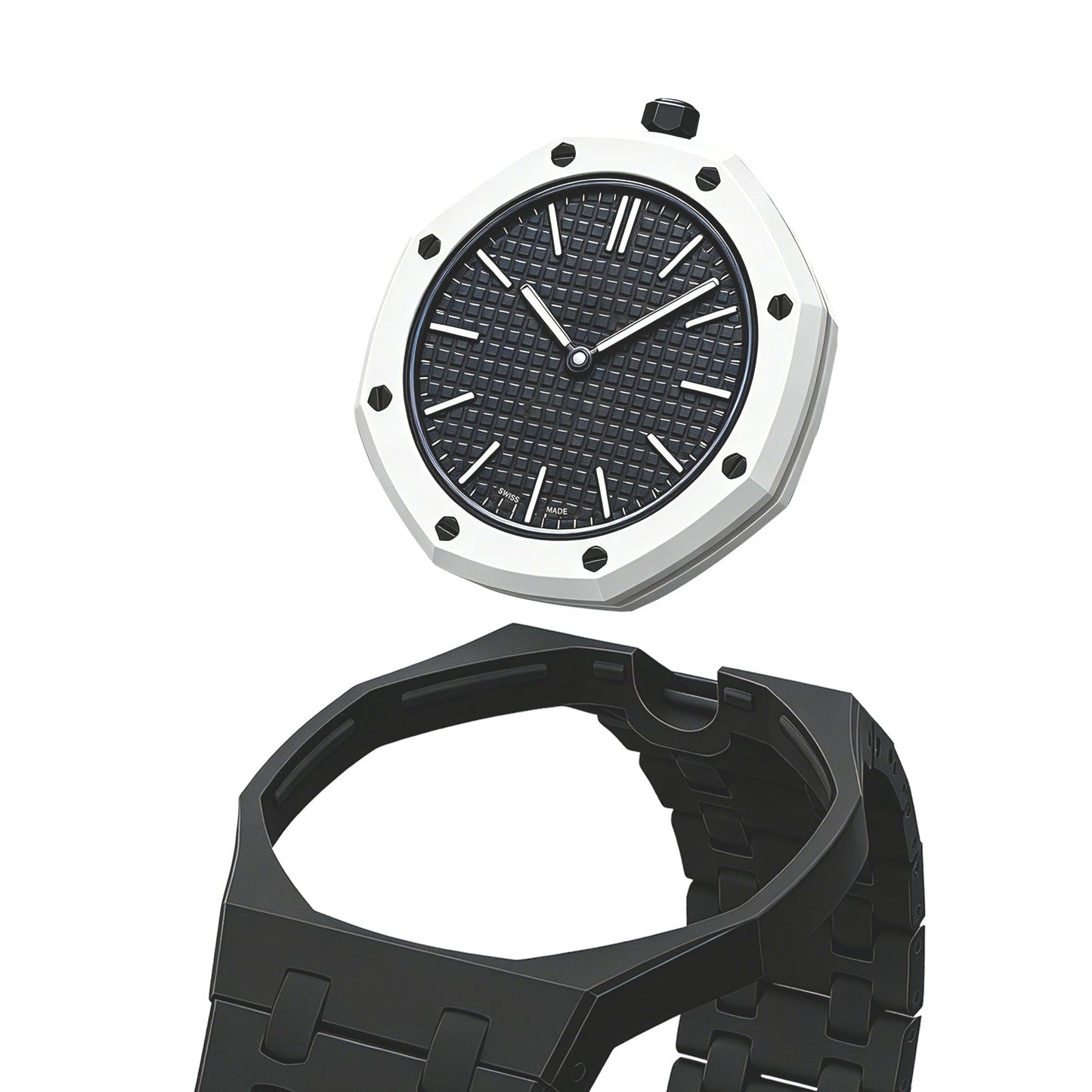 [Azure Tears]OAK POP EXCLUSIVE BLACK BIOCERAMIC STRAP