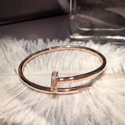 [Azure Tears]JUSTE UN CLOU 3.5MM CLASSIC DIAMOND BANGLE