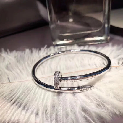[Azure Tears]JUSTE UN CLOU 3.5MM CLASSIC DIAMOND BANGLE