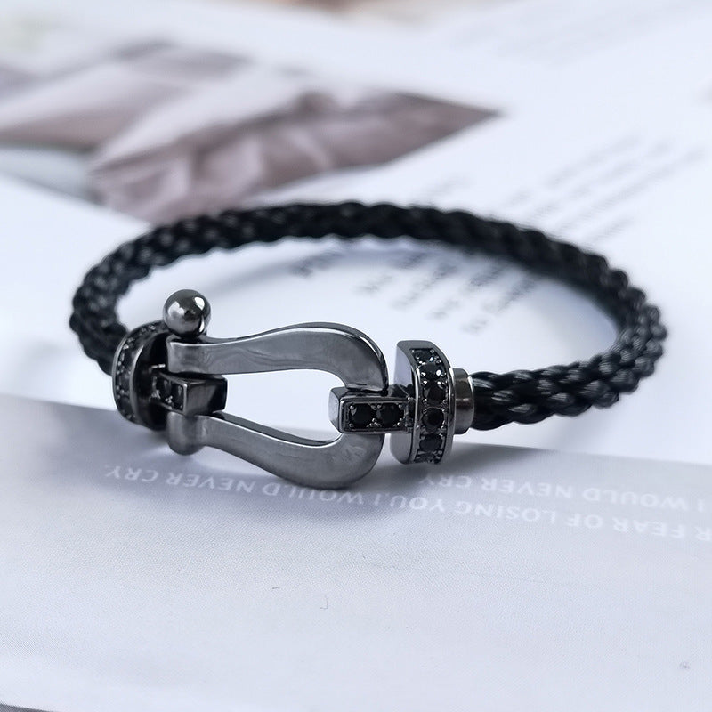 [Azure Tears]FORCE LARGE SERIES BLACK SAMURAI BRACELET