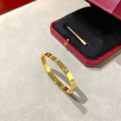 [Azure Tears]CLASSIC 6.1MM LOVE BANGLE - 10-DIAMOND