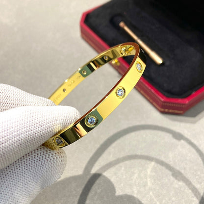[Azure Tears]CLASSIC 6.1MM LOVE BANGLE - 10-DIAMOND