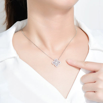 [Azure Tears]LOOP NECKLACE FULL MOTIF DIAMOND 16MM MULTIPLE COLORS
