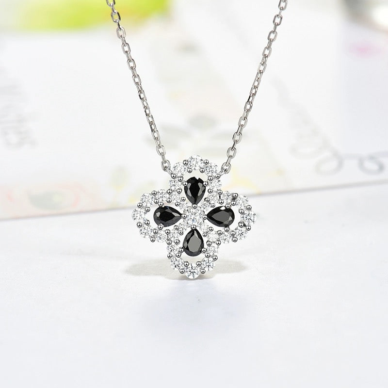 [Azure Tears]LOOP NECKLACE FULL MOTIF DIAMOND 16MM MULTIPLE COLORS