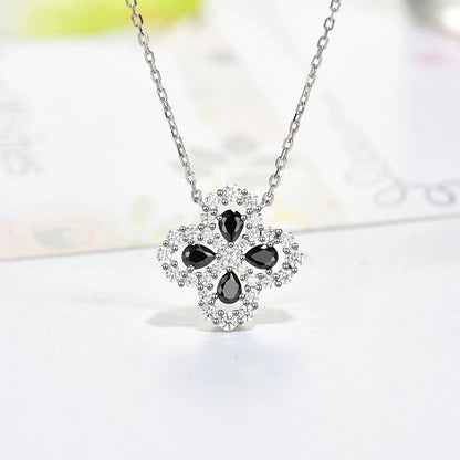 [Azure Tears]LOOP NECKLACE FULL MOTIF DIAMOND 16MM MULTIPLE COLORS