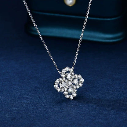 [Azure Tears]LOOP NECKLACE FULL MOTIF DIAMOND 16MM MULTIPLE COLORS