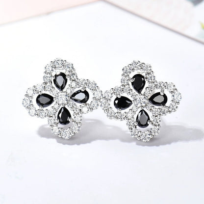 [Azure Tears]LOOP EARRINGS FULL MOTIF DIAMOND 16MM
