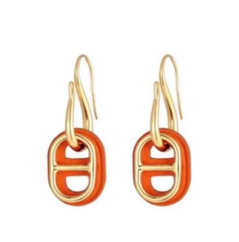 [Azure Tears]HM O'MAILLON GOLD EARRINGS