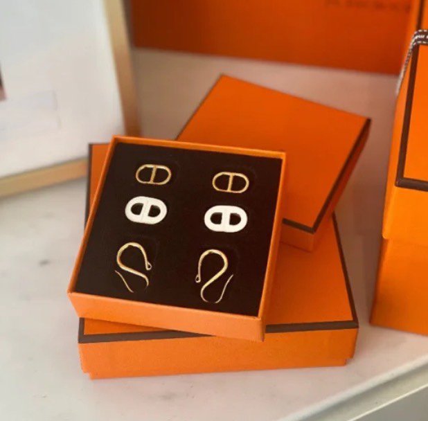[Azure Tears]HM O'MAILLON GOLD EARRINGS