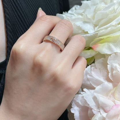 [Azure Tears]KELLY ROSE GOLD DIAMOND RING