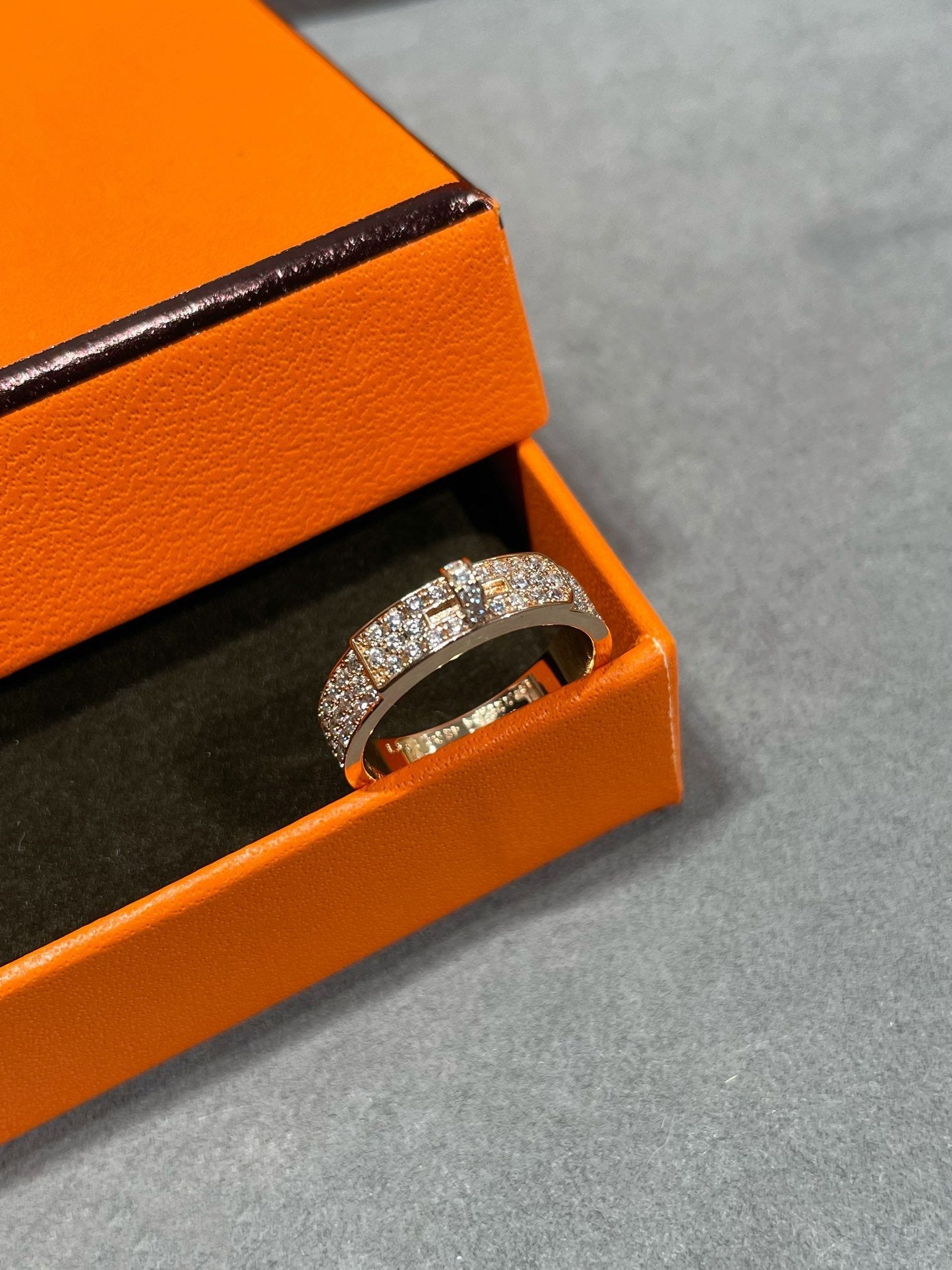 [Azure Tears]KELLY ROSE GOLD DIAMOND RING