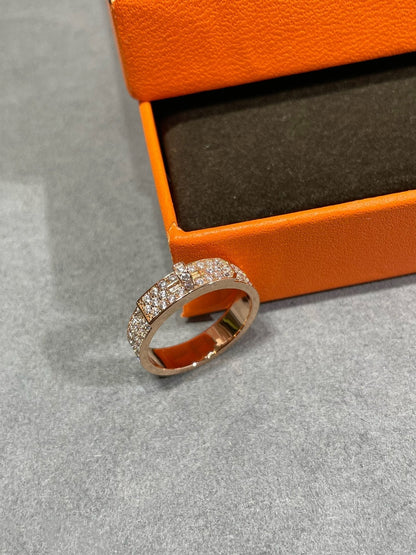 [Azure Tears]KELLY ROSE GOLD DIAMOND RING