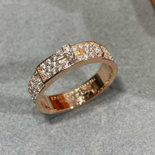 [Azure Tears]KELLY ROSE GOLD DIAMOND RING