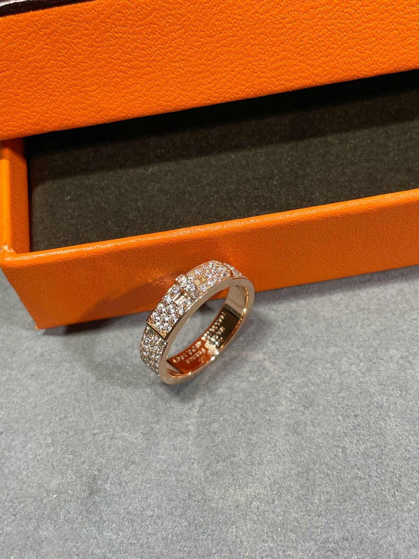 [Azure Tears]KELLY ROSE GOLD DIAMOND RING