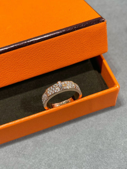 [Azure Tears]KELLY ROSE GOLD DIAMOND RING