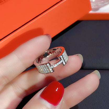 [Azure Tears]H RING FULL DIAMOND