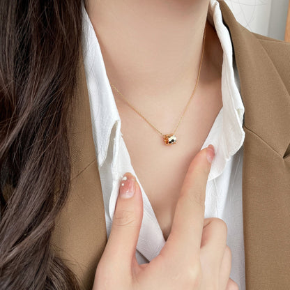[Azure Tears]BEE MINI PEDANT DIAMOND NECKLACE