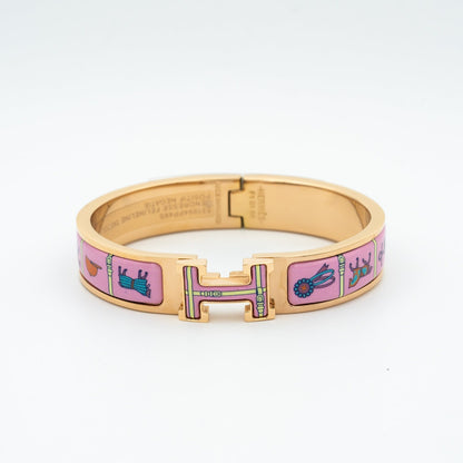 [Azure Tears]H ROSE GOLD BRACELET PINK CERAMIC