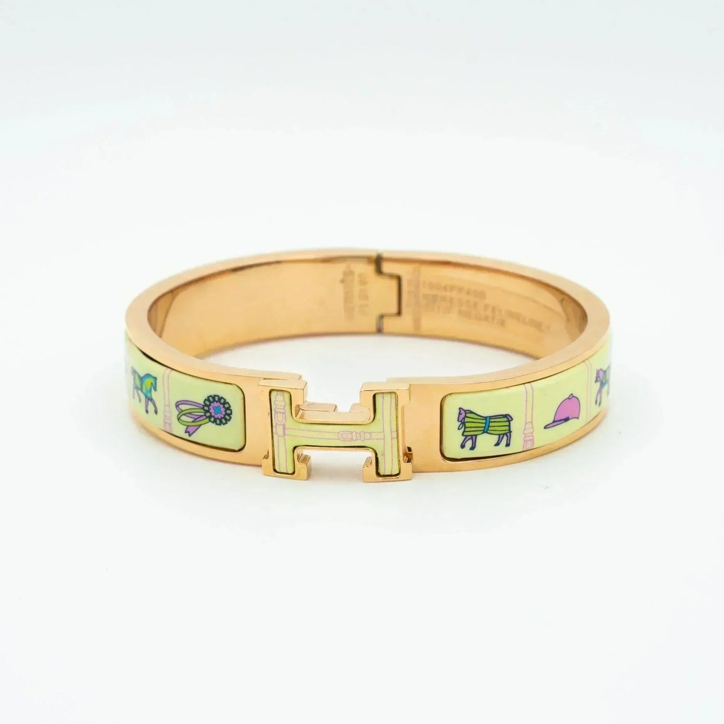 [Azure Tears]H ROSE GOLD BRACELET CREAM CERAMIC