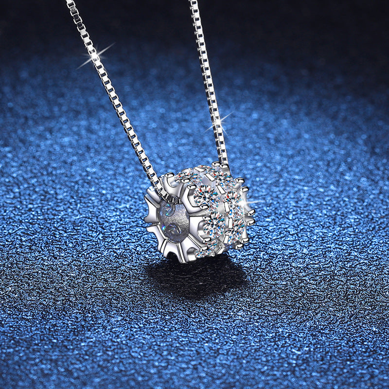 [Azure Tears]ELEGANT SLIM-WAIST MOISSANITE NECKLACE