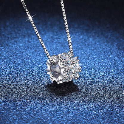 [Azure Tears]ELEGANT SLIM-WAIST MOISSANITE NECKLACE