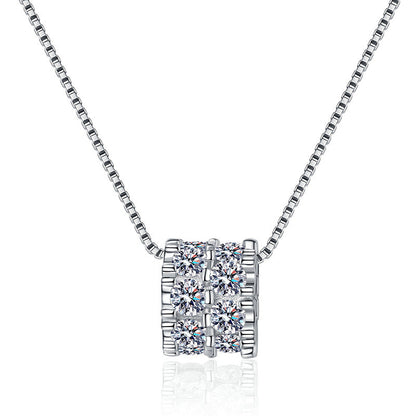 [Azure Tears]ELEGANT SLIM-WAIST MOISSANITE NECKLACE