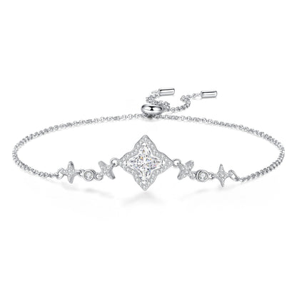[Azure Tears]MARQUISE-CLOVER MOISSANITE BRACELET