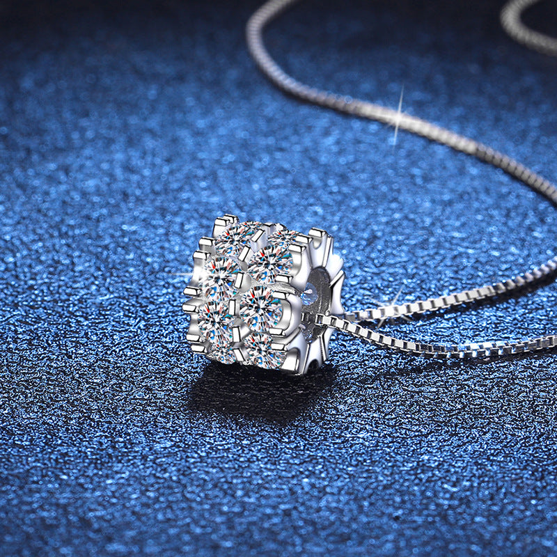 [Azure Tears]ELEGANT SLIM-WAIST MOISSANITE NECKLACE