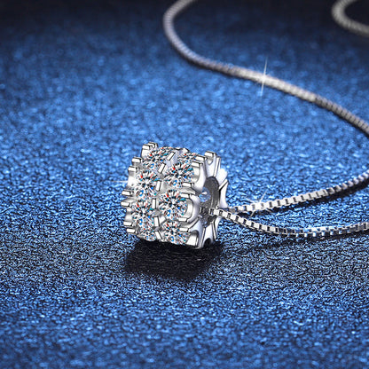 [Azure Tears]ELEGANT SLIM-WAIST MOISSANITE NECKLACE