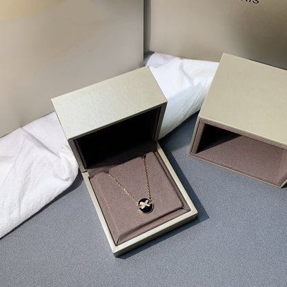 [Azure Tears]JEUX DE ROSE GOLD DIAMOND NECKLACE