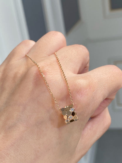 [Azure Tears]BEE LOVE DIAMOND NECKLACE