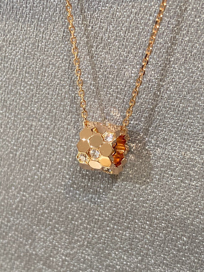 [Azure Tears]BEE LOVE DIAMOND NECKLACE