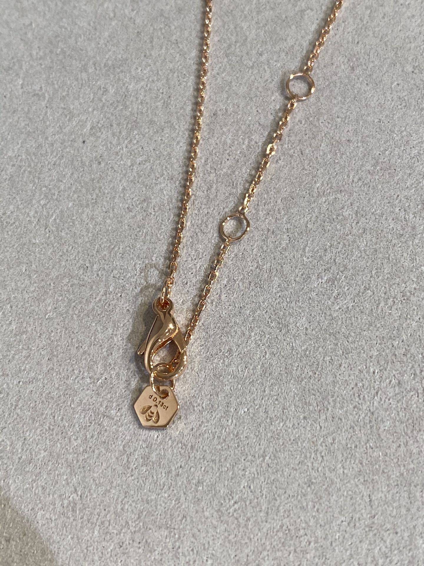 [Azure Tears]BEE LOVE DIAMOND NECKLACE