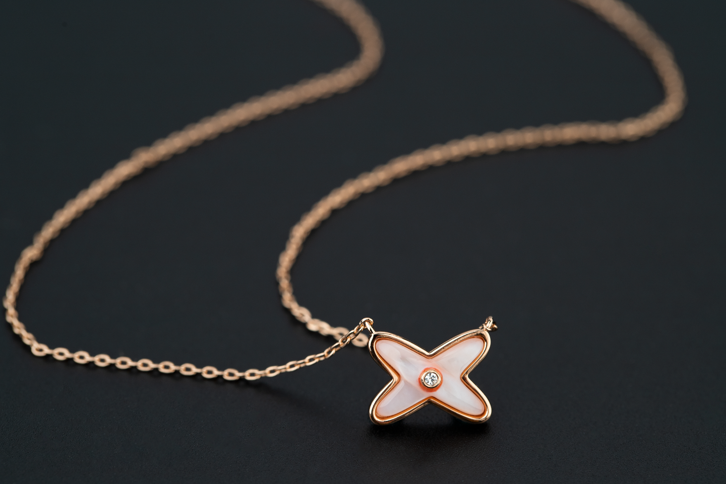 [Azure Tears]JEUX DE NECKLACE 1 DIAMOND