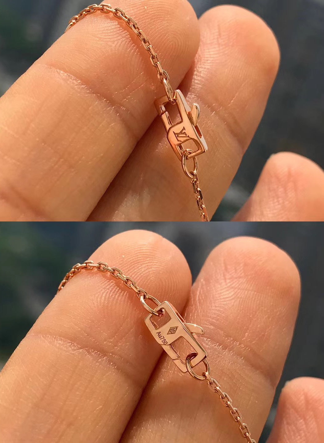 [Azure Tears]BLOSSOM PENDANT ROSE GOLD AND DIAMOND