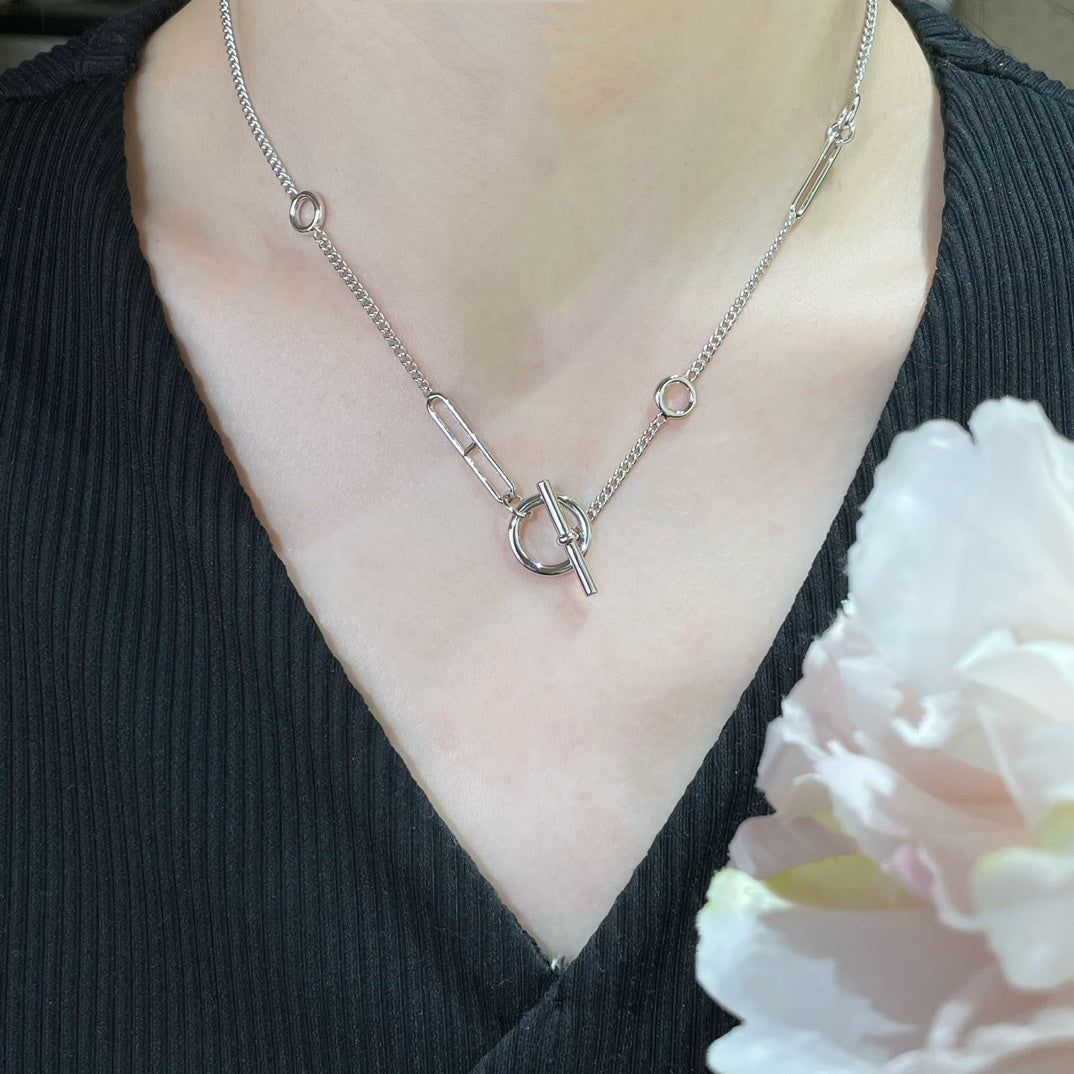 [Azure Tears]HM STERLING CHAINE D'ANCRE HEART