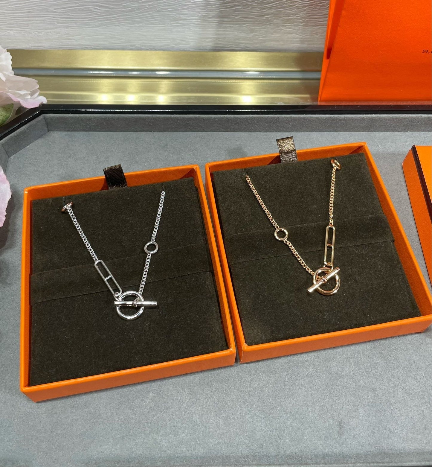 [Azure Tears]HM STERLING CHAINE D'ANCRE HEART