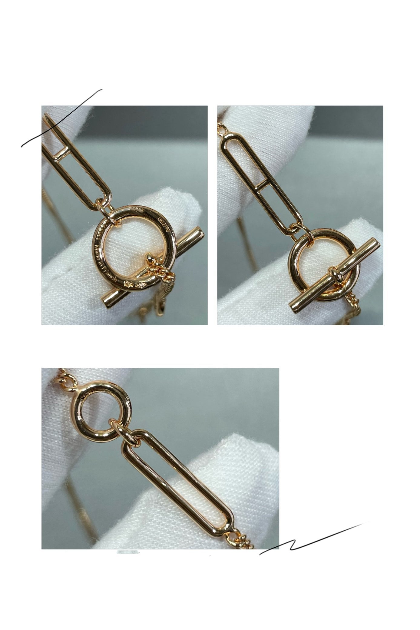 [Azure Tears]HM STERLING CHAINE D'ANCRE HEART