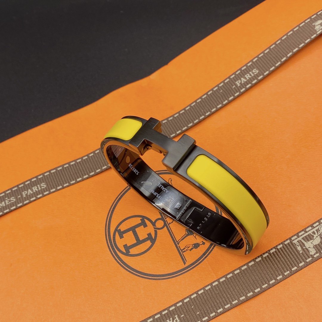 [Azure Tears]CLIC HM SO BLACK YELLOW BRACELET