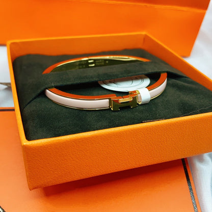 [Azure Tears]CLASSIC HM CLIC  PINK 8MM ENAMEL BRACELET