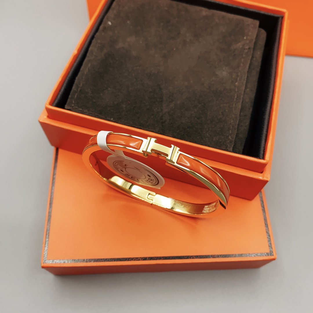 [Azure Tears]CLASSIC HM CLIC RED 8MM ENAMEL BRACELET