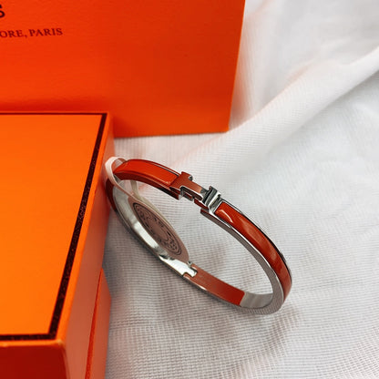 [Azure Tears]CLASSIC HM CLIC RED 8MM ENAMEL BRACELET