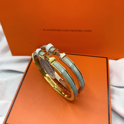 [Azure Tears]CLASSIC HM CLIC GREEN 8MM ENAMEL BRACELET