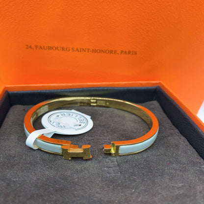 [Azure Tears]CLASSIC HM CLIC GREEN 8MM ENAMEL BRACELET