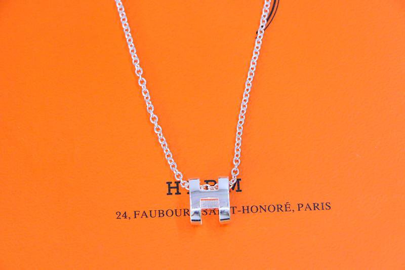 [Azure Tears]HM NECKLACE H LETTER OVAL SERIES