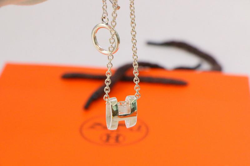 [Azure Tears]HM NECKLACE H LETTER OVAL SERIES